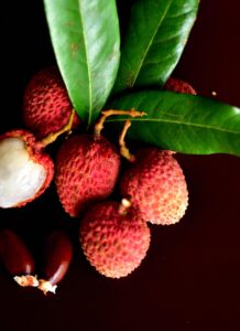 lychee frucht blatt kern teesorte