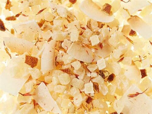 Früchteteemischung Fruchttanz Kokos Limetten Aloe Vera teesorte tee