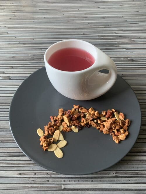 Früchteteemischung Kirmes Mandel teesorte früchtetee mandeltee kirmestee
