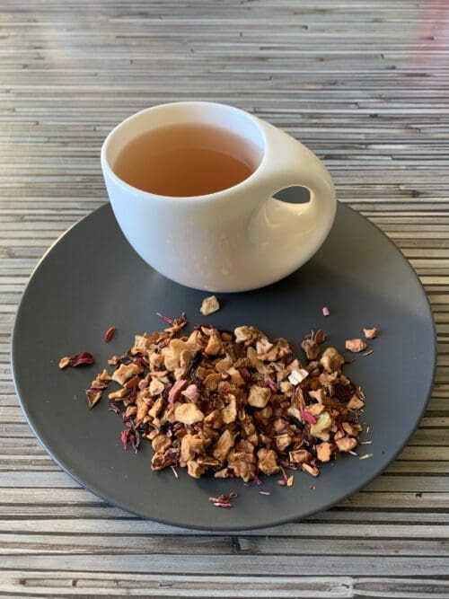 Früchteteemischung Rhabarberschorle teesorte früchtemix