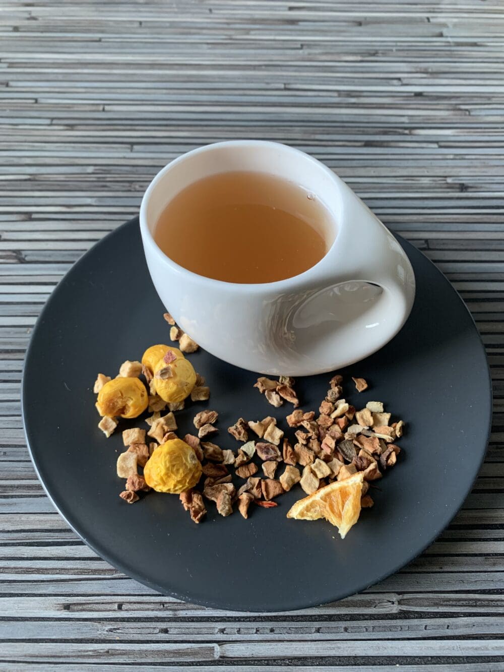 Früchteteemischung Sonniges Gemüt Physalis Orange teesorte früchtetee