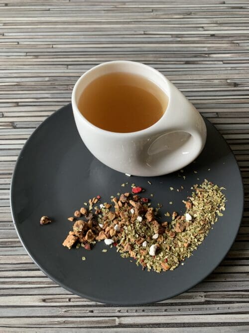 Früchteteemischung mit Mate Granate teesorte tee
