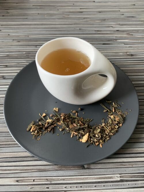 Gewürzteemischung mit grünem Tee Green Chai kräutertee teesorte tee chaitee