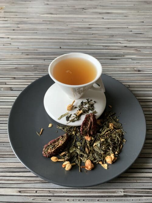 Grün-Weißer Tee Elegance Vanille Jasmin teesorte tee