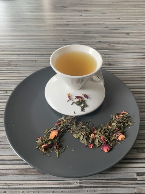 Grüntee Sencha Sakura Kirsch teesorte grüner tee kirschtee