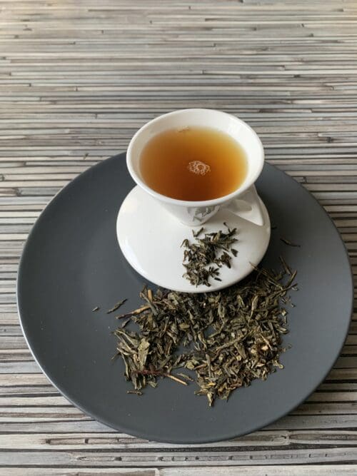 Grünteemischung Sencha Vanille grüner tee teesorte tee