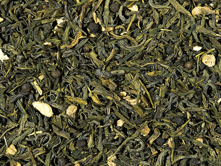 Grünteemischung Sencha Ingwer teesorte