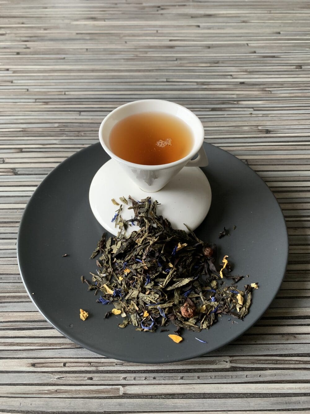 Grünteemischung halbfermentierter Tee Sencha Royal Star teesorte grüntee