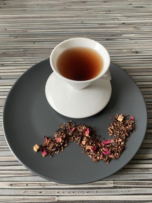 Honeybuschteemischung Schokotorte Schokoladen Vanille teesorte honigbusch tee