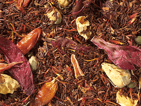 Rotbuschteemischung Feurige Schote Chili Kirsch teesorte tee