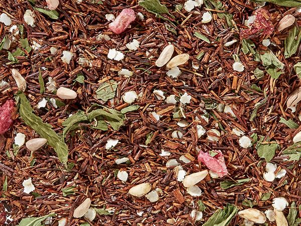 Rotbuschteemischung Quinoa Granatapfel rooiboshtee teesorte