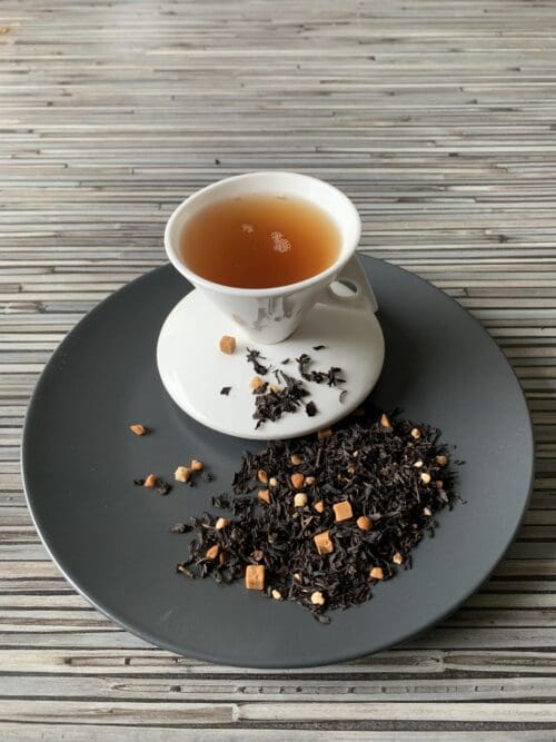 Schwarzteemischung Salziges Karamell teesorte tee