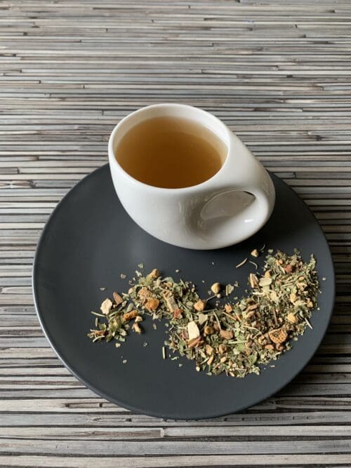 Kräuterteemischung Grüner Ingwer teesorte tee