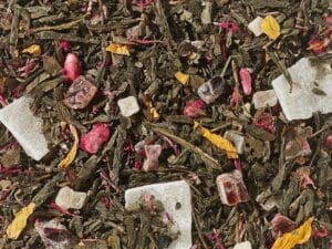 Grüntee Sencha Aloha Vera Granatapfel Note grüntee teesorte 