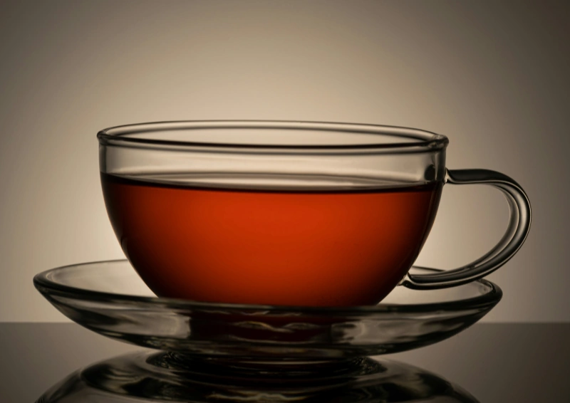 Assam Cacher Teetasse Nahaufnahme 