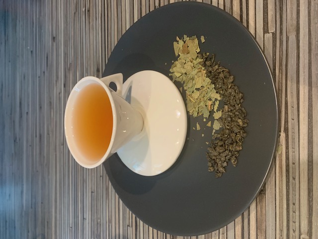 Grüner Tee China Gunpowder Mangoblättertee grüner tee