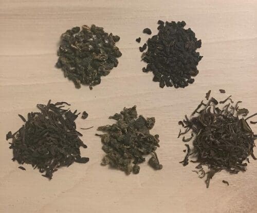 Oolong Tee Probier Auswahl teesorte teeset