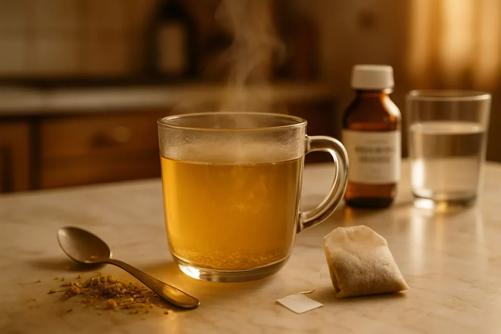 kamillentee bei durchfall kamillentee angerichtet