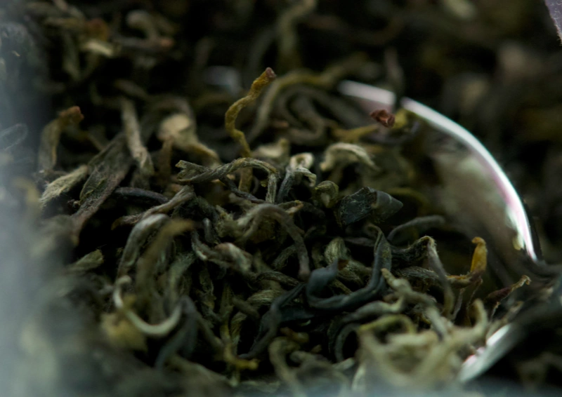 New Spring Tea in Nahaufnahme.