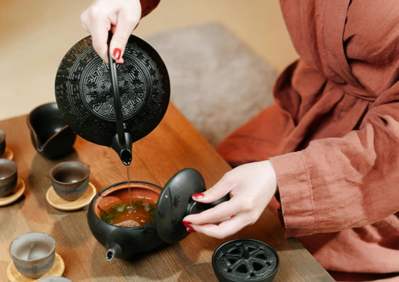 Vietnam Grüner Drache wird zubereitet-