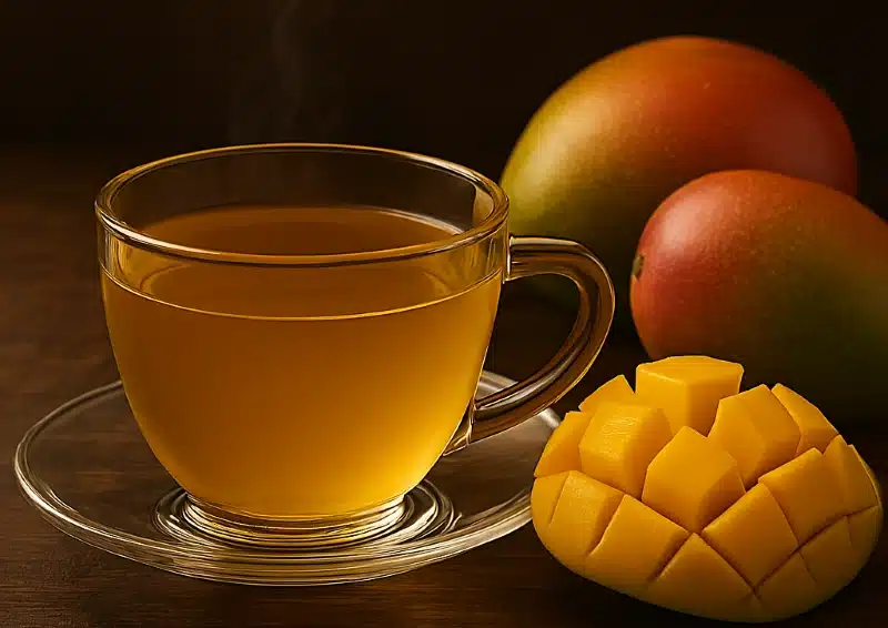 Früchtetee Frucht Aktiv mit firscher Mango angereichert