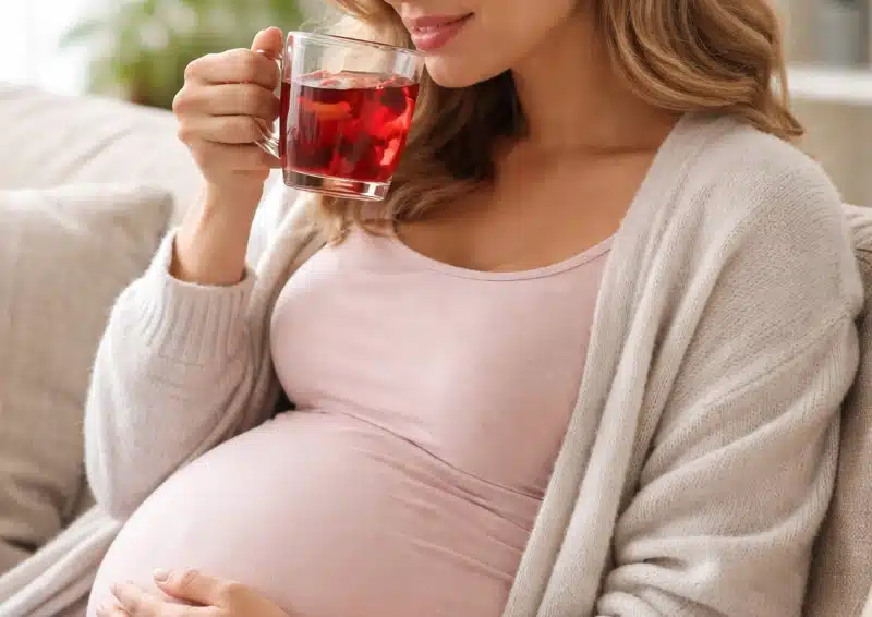 Früchtetee in der Schwangerschaft