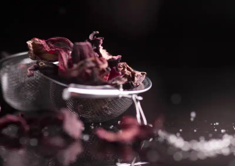 Hibiskustee bei Bluthochdruck Hibiskustee lose