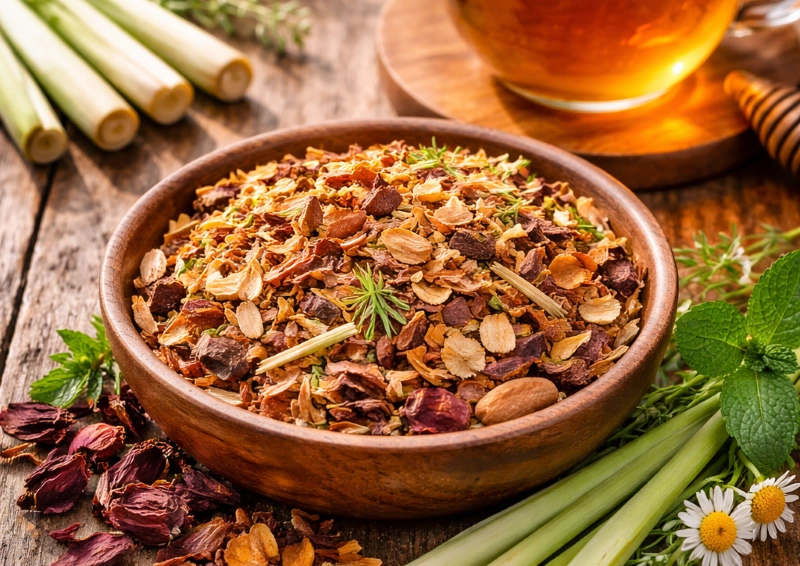 katzenkralle tee mischungen