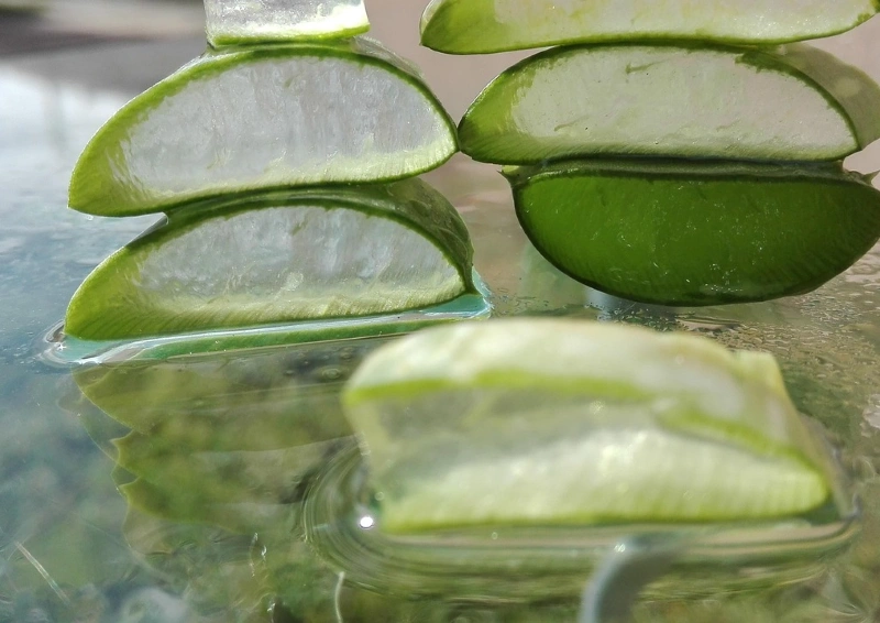 Grüntee Verwöhn Mich  mit frischer Aloe Vera