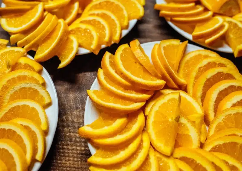 Chilled Orange Koffeinfrei mit frischen Oangenscheiben