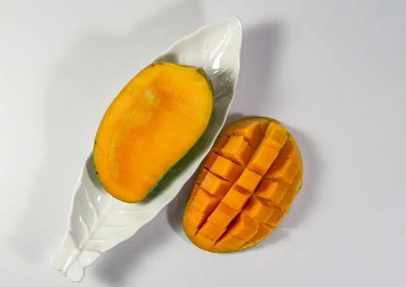 Früchtetee Mango Joghurt mit saftiger Mango verfeinert