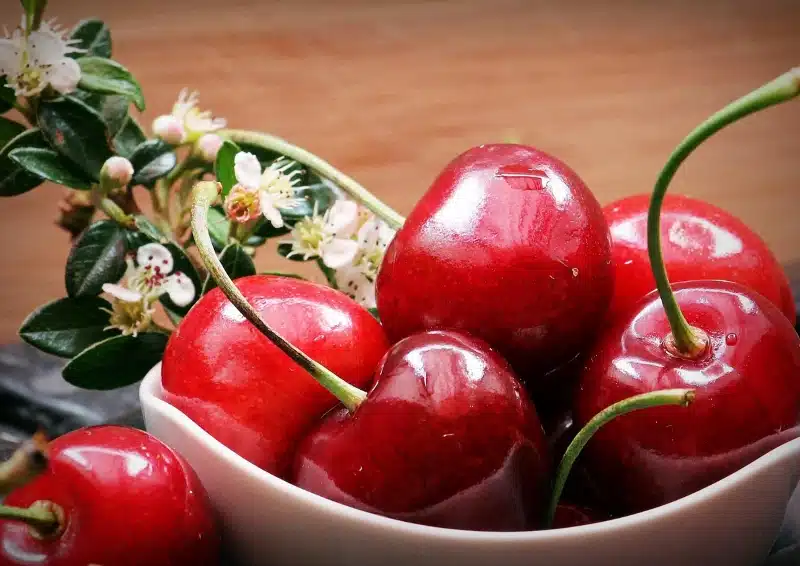 Frischer Kirsch Geschmack im Früchtetee Wind und Wogen