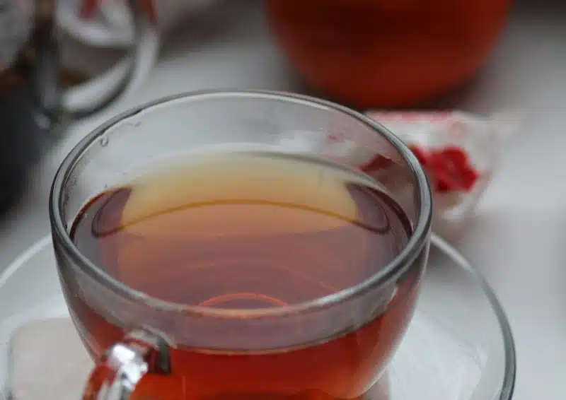 Assam Mangalam Tee in der Tasse
