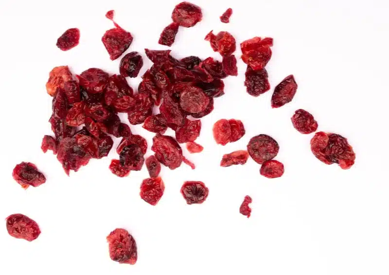 Fruchtige Cranberries in der Teesorte Weißer Tee Dragonheart