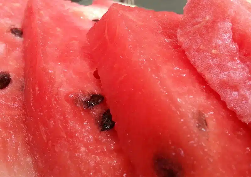 Weißer Tee Milde Melone ist mit Wassermelone verfeinert